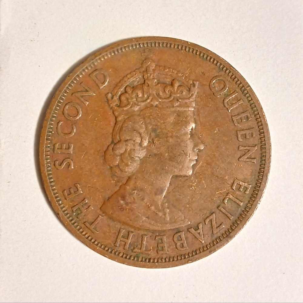 1965 British Caribbean Territories KM3 2 Cents